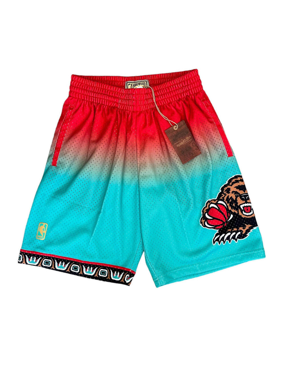 Mitchell & Ness 1996 NBA Grizzlies Hardwood Fadeaway Swingman Shorts Men's Small